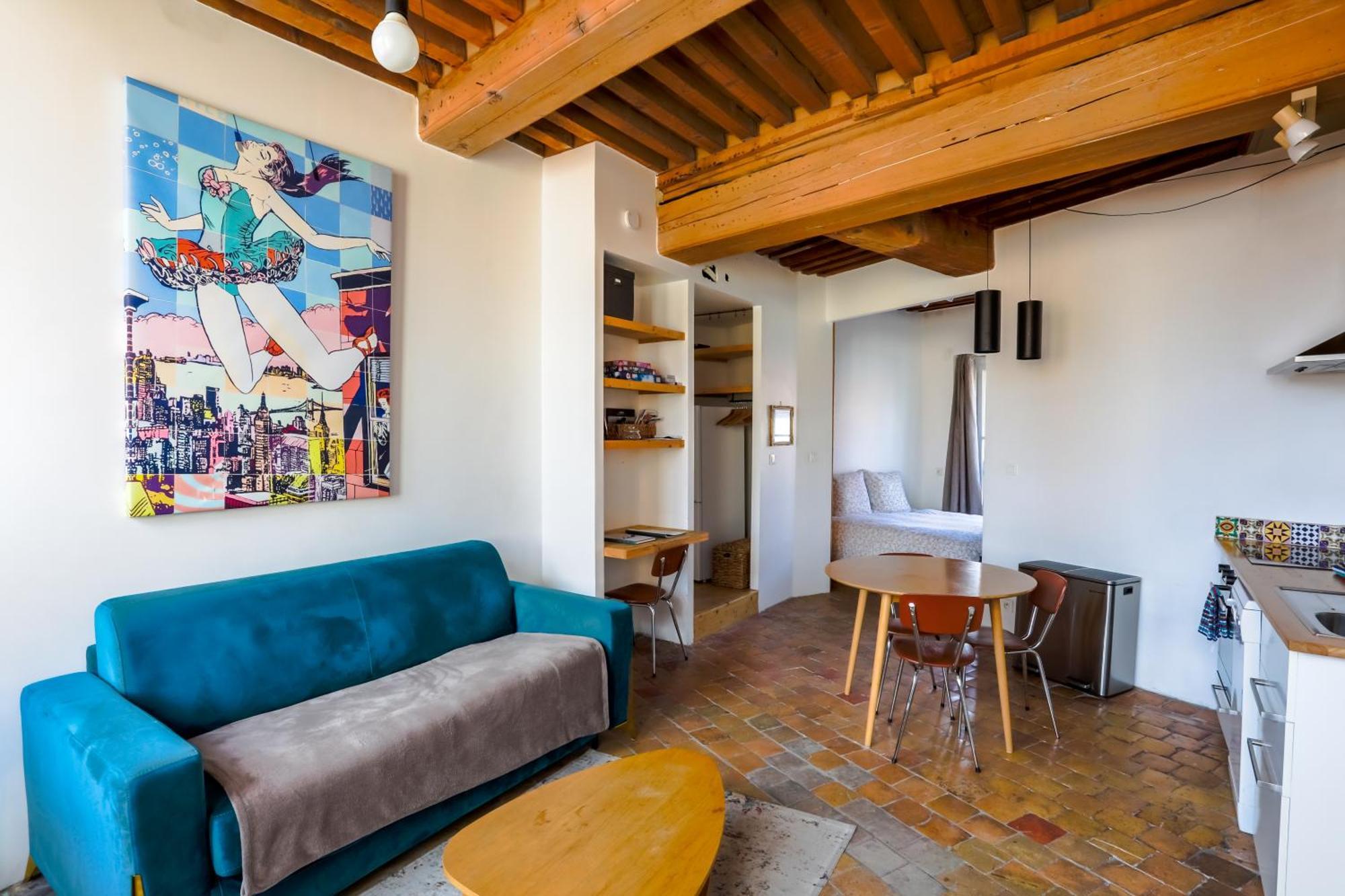 Apartamento Nid de l'Opéra Lyon Exterior foto